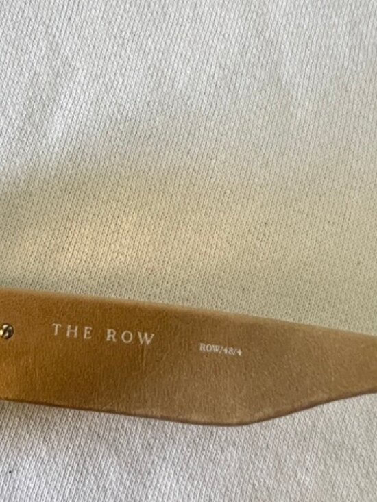 Linda Farrow x The Row 48/4 Womens Sunglasses Ocher main image 5